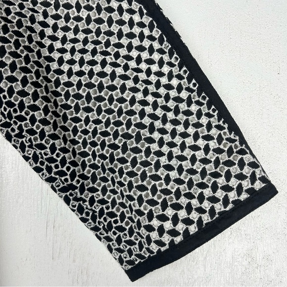 Talbots | single snap jacket blazer style eyelet 3/4 sleeve lightweight career - Picture 6 of 15